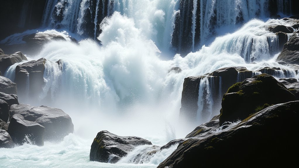 dynamic waterfall soundscape creation