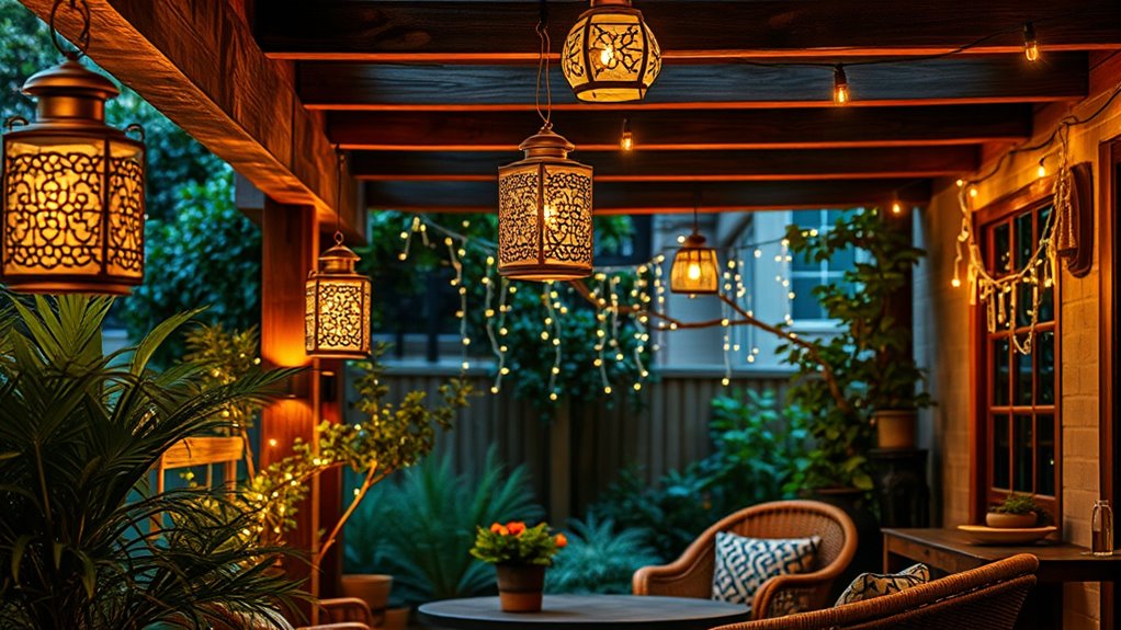 eclectic boho lighting ideas