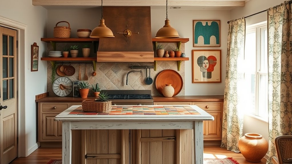 eclectic rustic boho charm