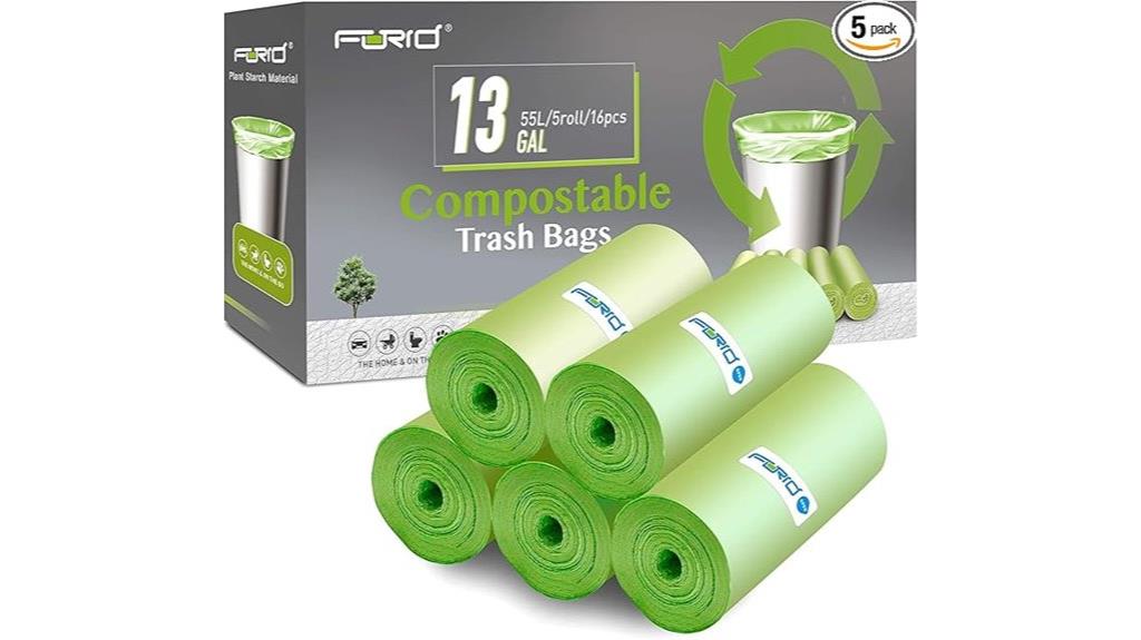 eco friendly 13 gallon bags