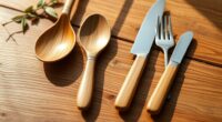 eco friendly bamboo utensil sets