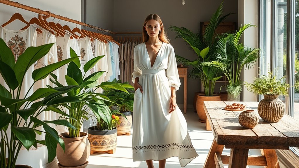 eco friendly high end fashion