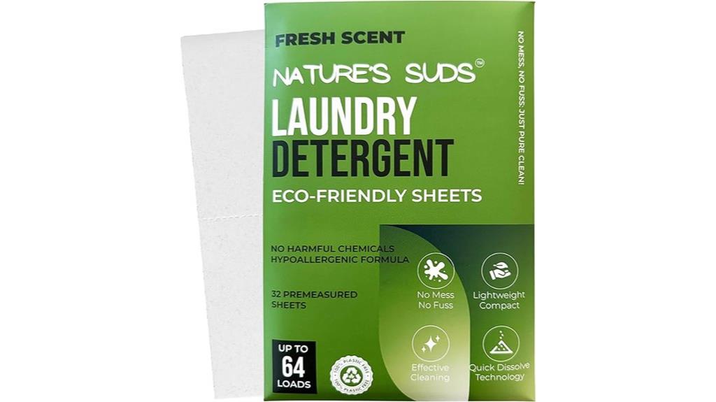 eco friendly laundry detergent sheets