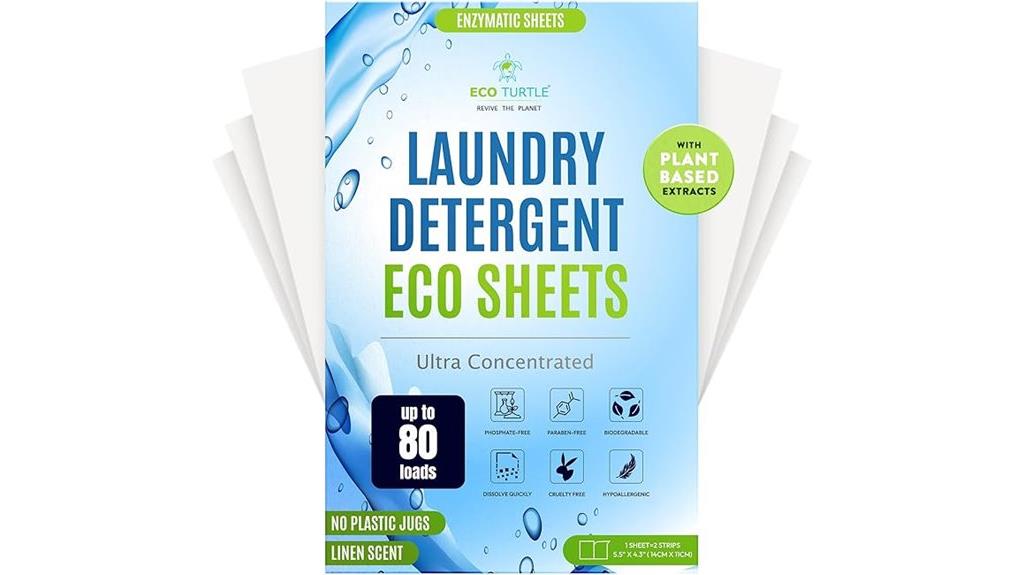 eco friendly laundry sheets
