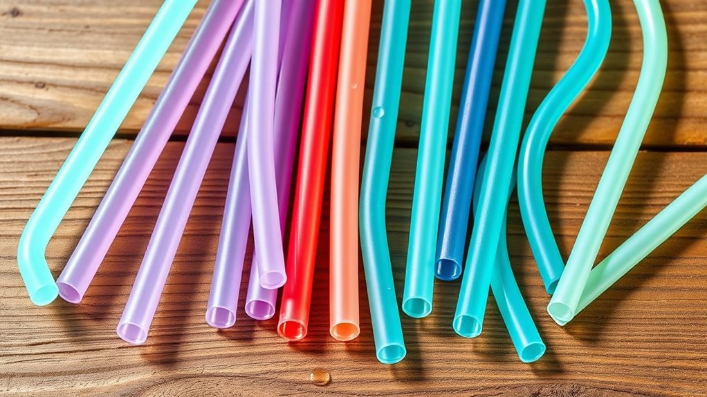 eco friendly silicone straw selection