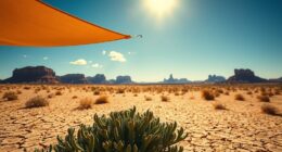effective desert evaporation management