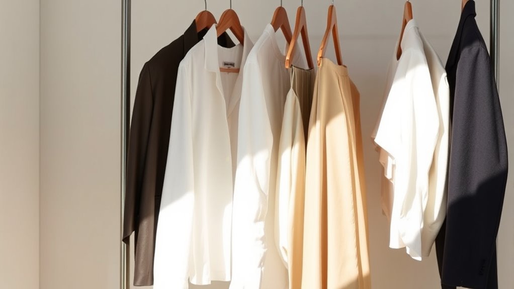 effortless intentional timeless wardrobe
