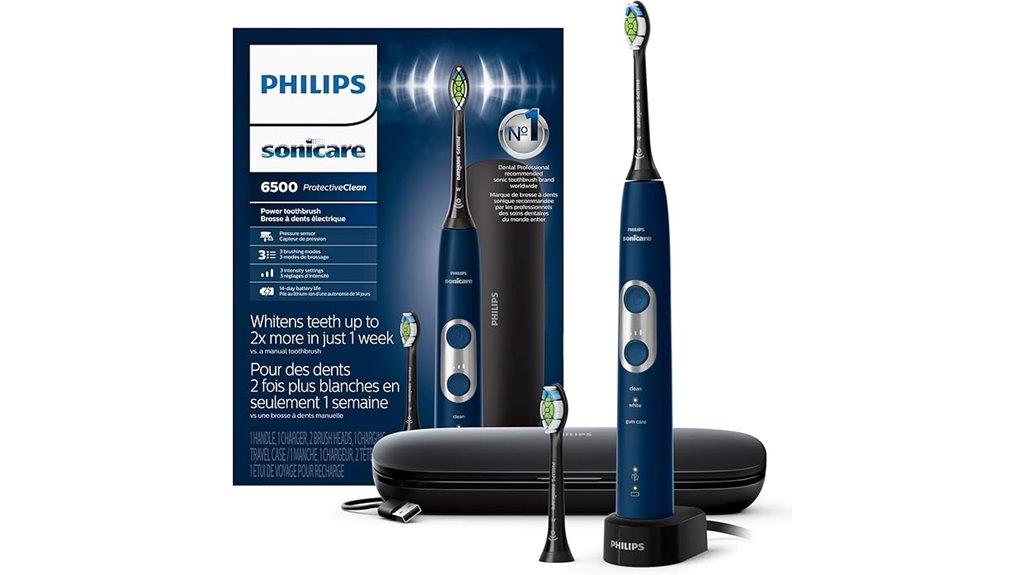 electric toothbrush with protectiveclean