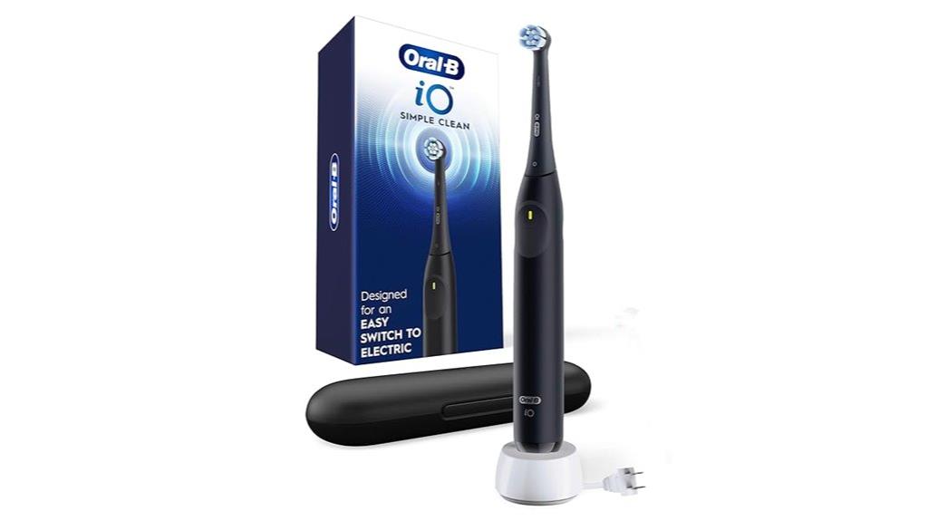 electric toothbrush with simple cleaning