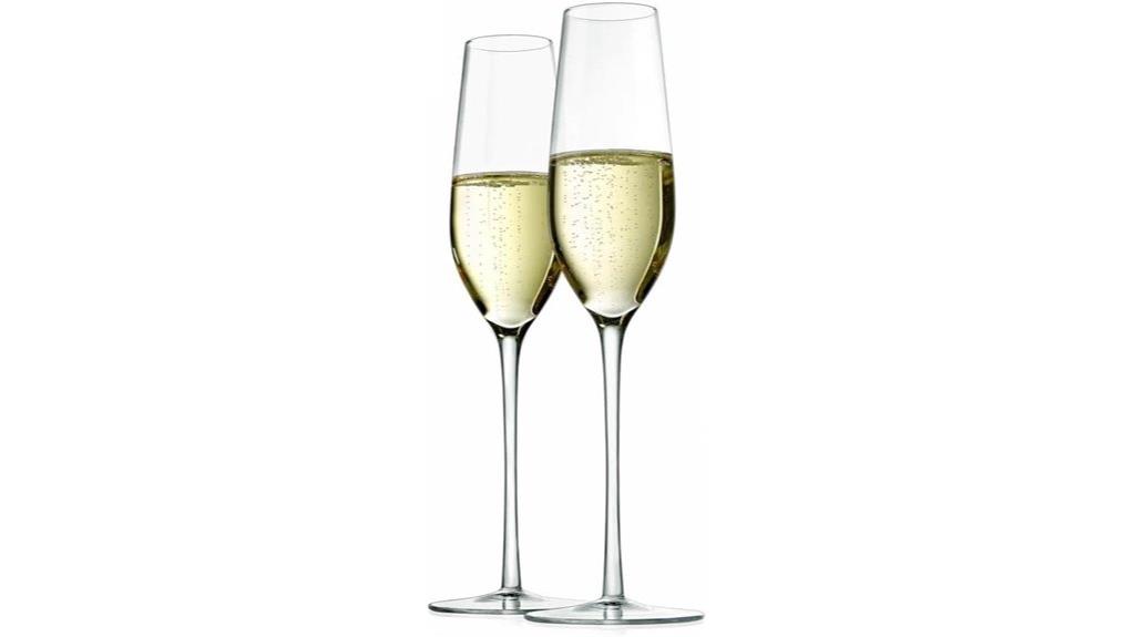 elegant glassware for celebrations