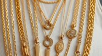elegant layered gold necklaces