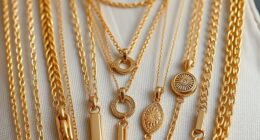 elegant layered gold necklaces
