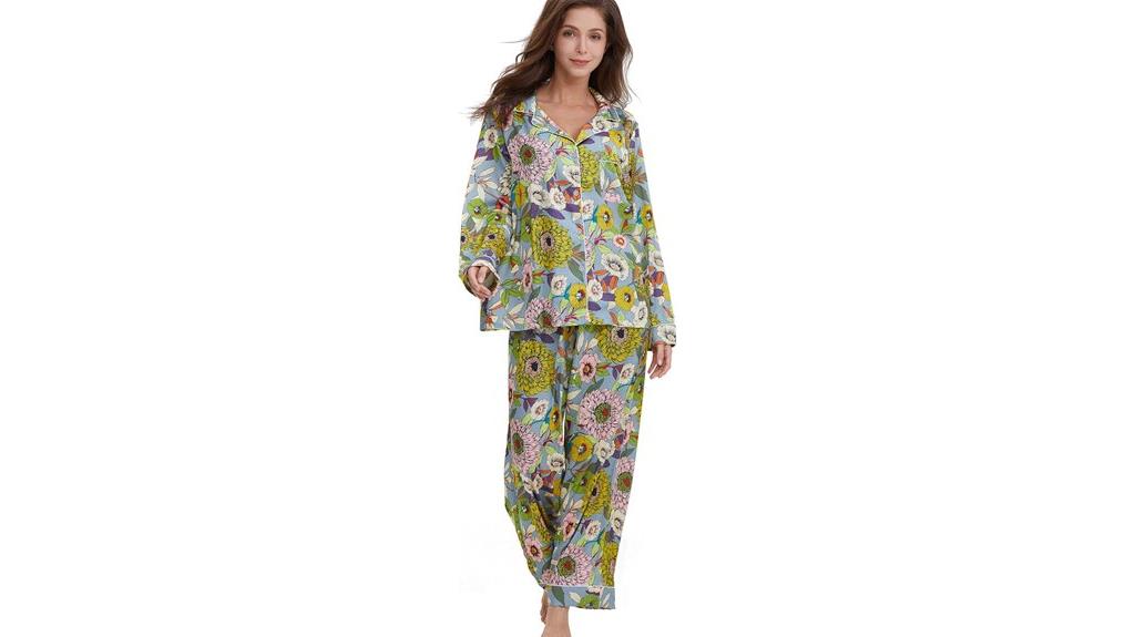 elegant silk satin pjs