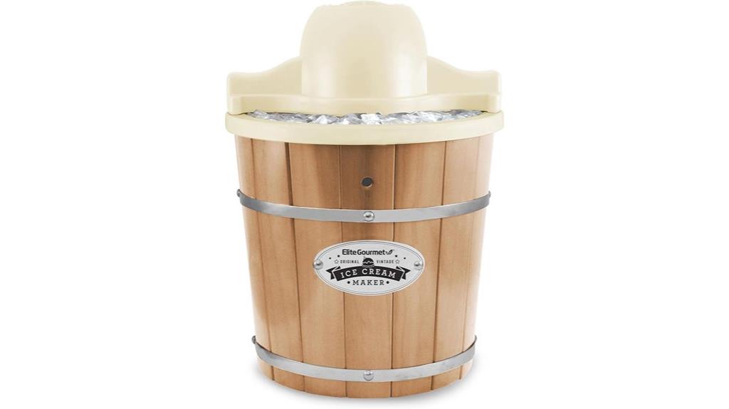 elite gourmet electric ice cream maker
