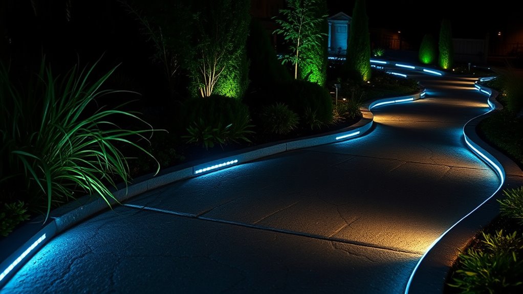 embedded led pathway lighting