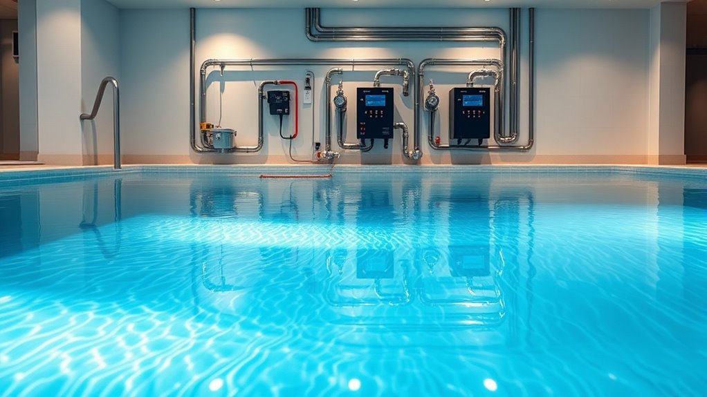 endless pool plumbing setup