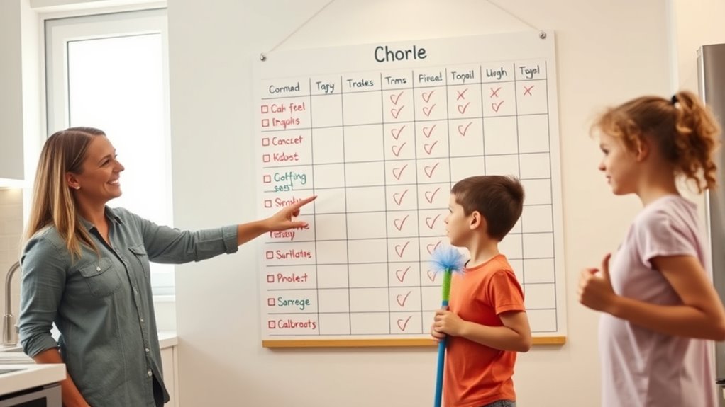 establish clear chore expectations