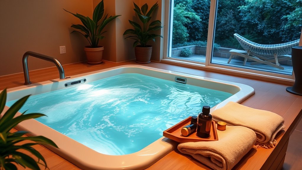 establish consistent hydrotherapy schedule