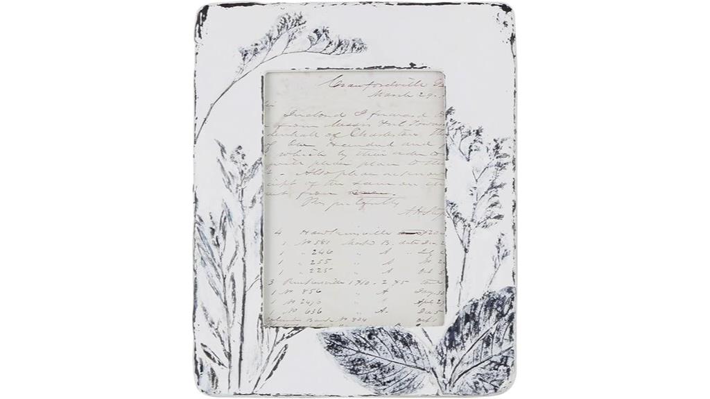 farmhouse botanical picture frame