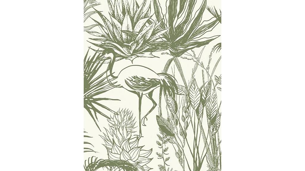 floral peel and stick wallpaper
