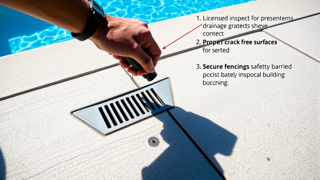 follow permits and safety standards
