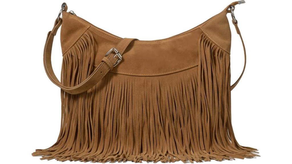fringe tassel crossbody bag