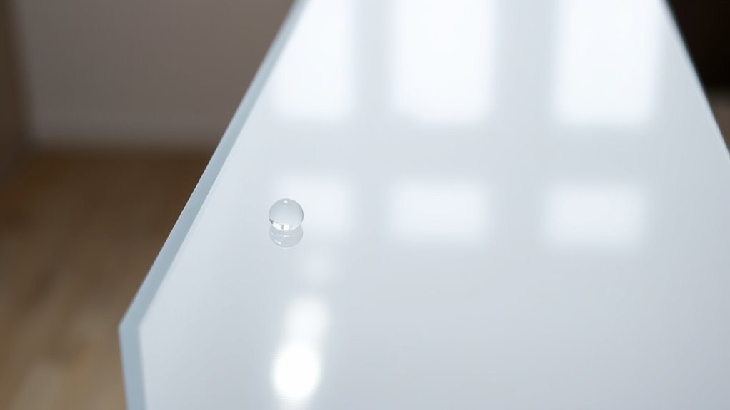 gentle careful acrylic cleaning