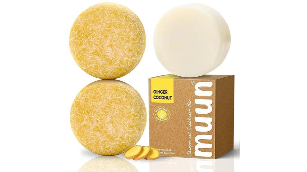 ginger shampoo and conditioner