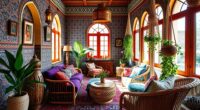 global boho interior styles