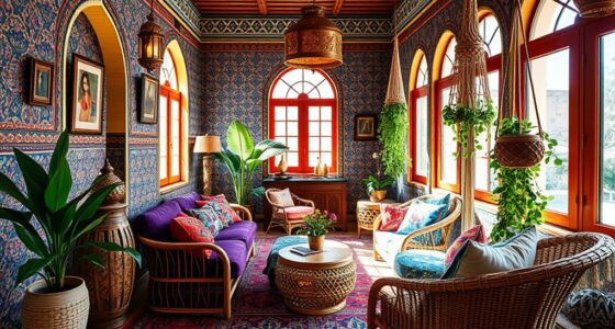 global boho interior styles
