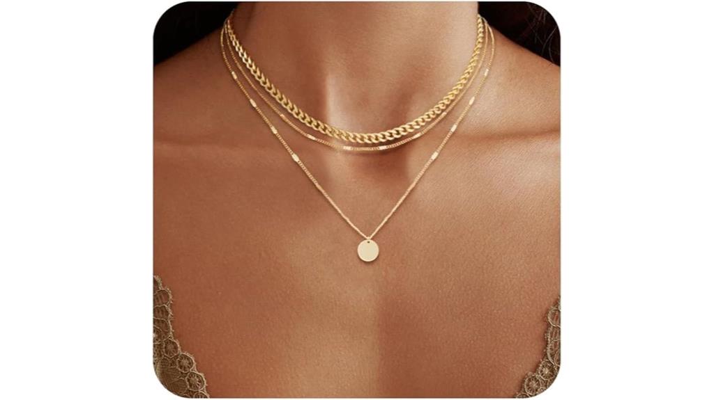 gold plated women s necklaces
