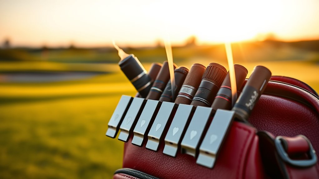 golf cigar holder clips