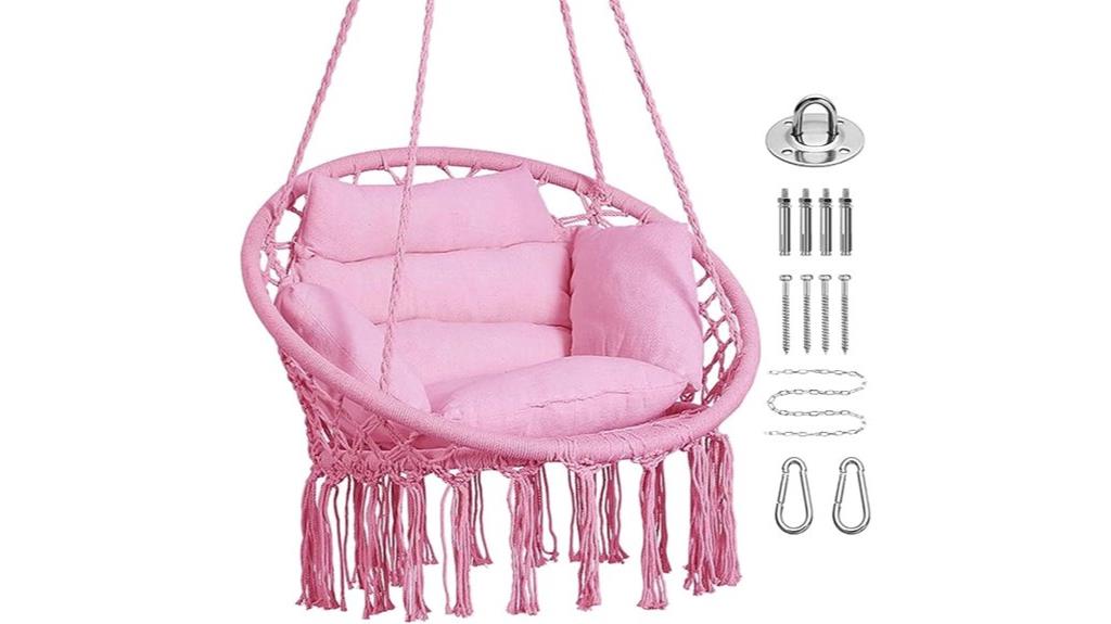 hammock chair with accessories