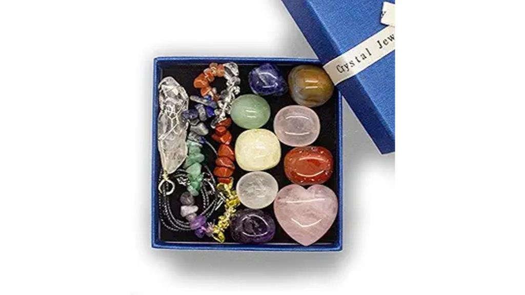 healing crystal collection set