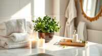 home spa self care rituals