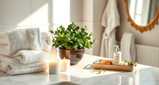 home spa self care rituals