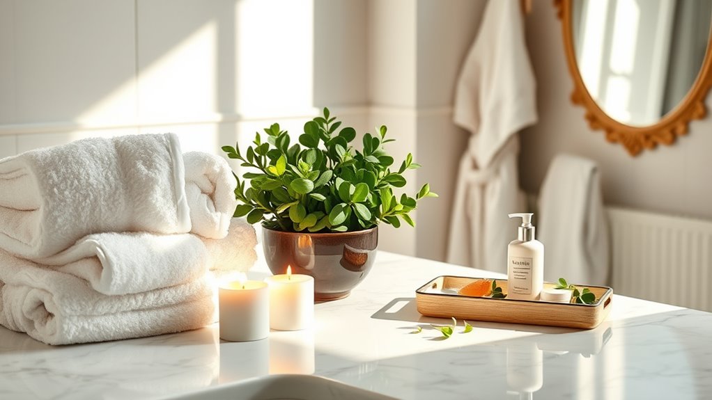 home spa self care rituals