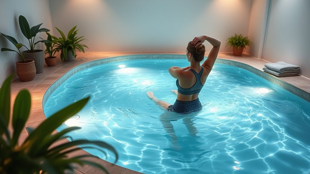 home water exercise routines