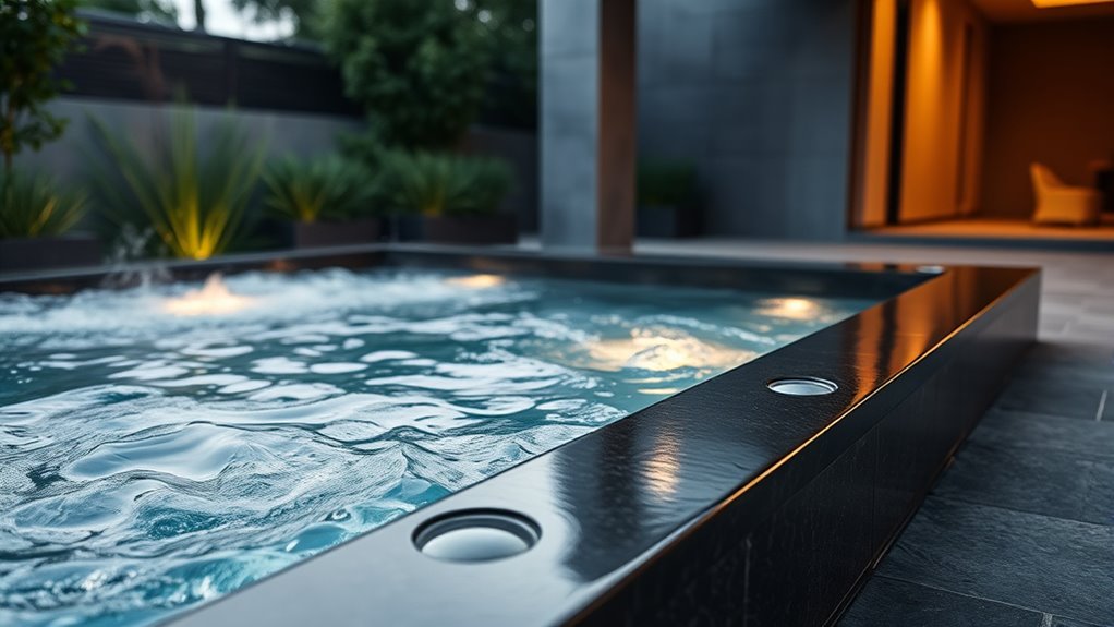 hot tub edge integration