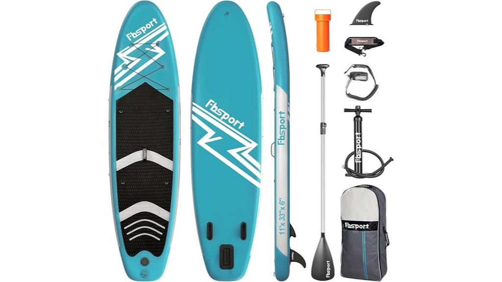inflatable paddle board set
