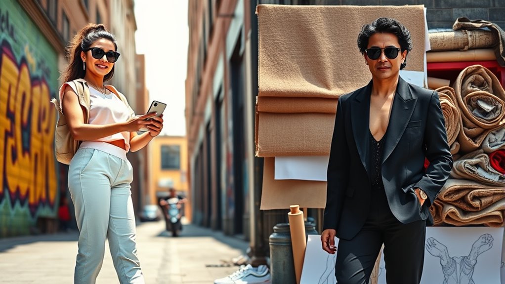 influencers collaborate with designers