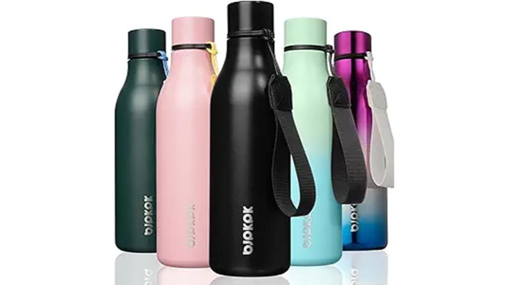 insulated 18 oz water bottle