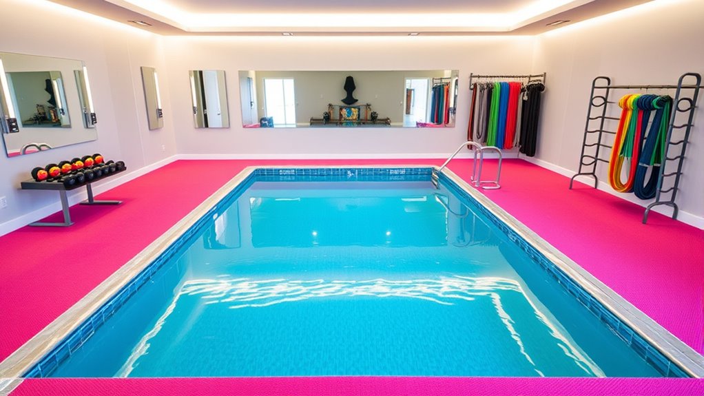 integrated fitness zone design