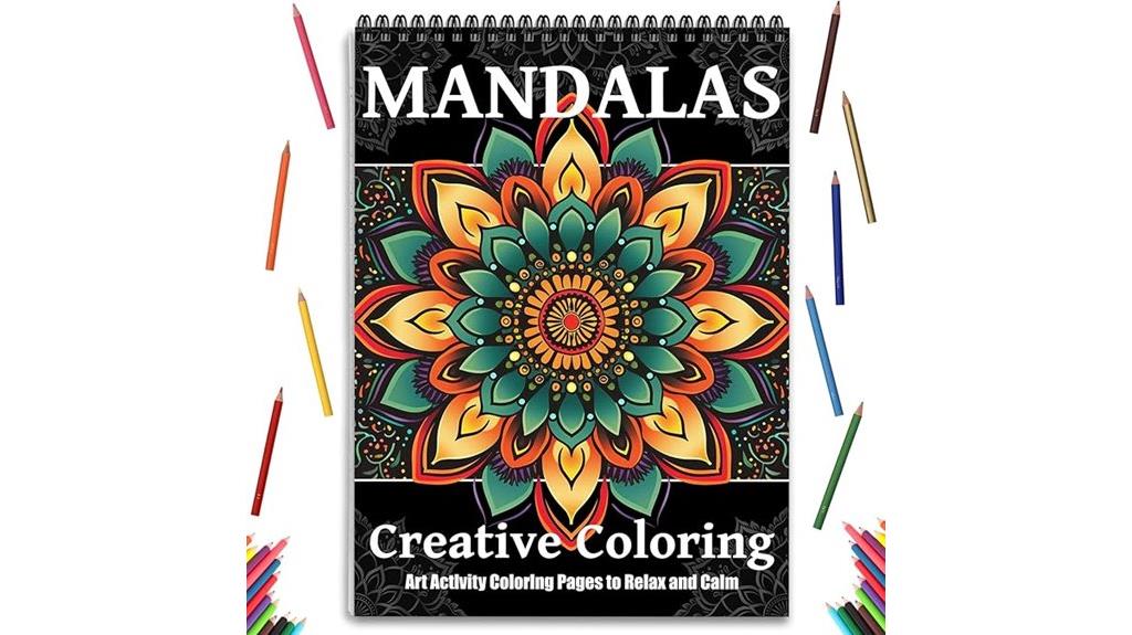 intricate adult mandala coloring