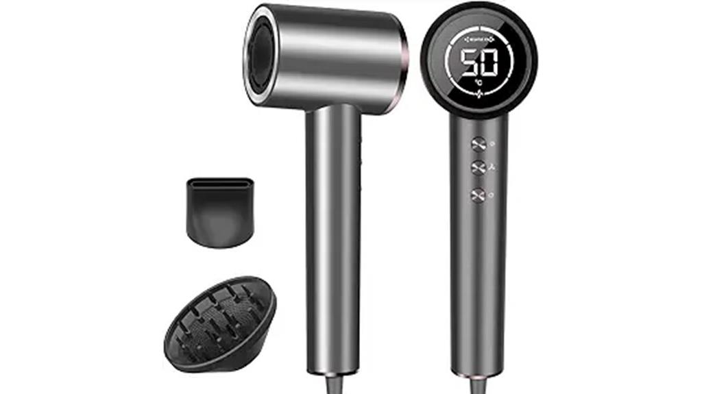 ionic hair dryer settings