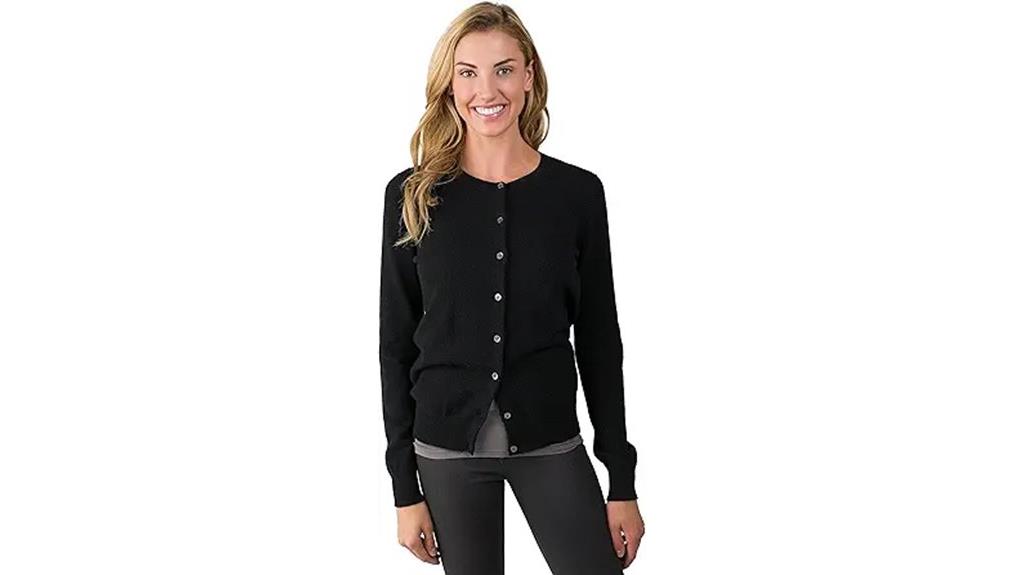 jennie liu cashmere cardigan