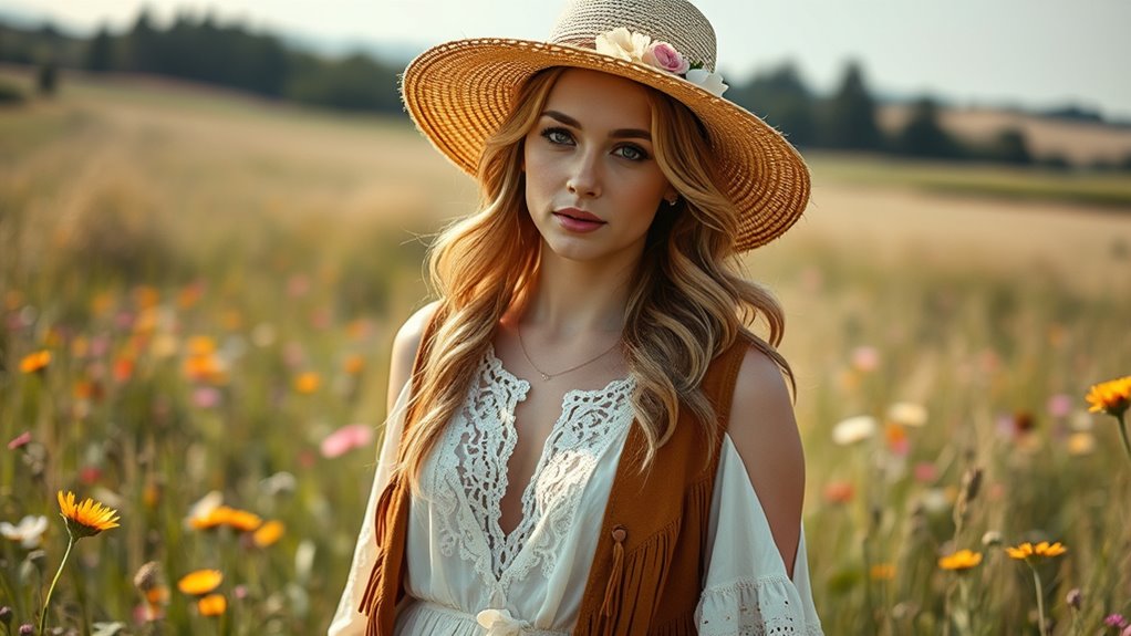 jennifer lawrence boho style