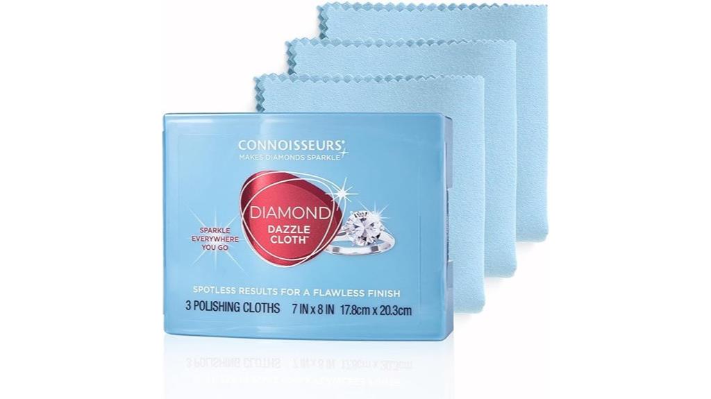jewelry cleaning dazzle cloth