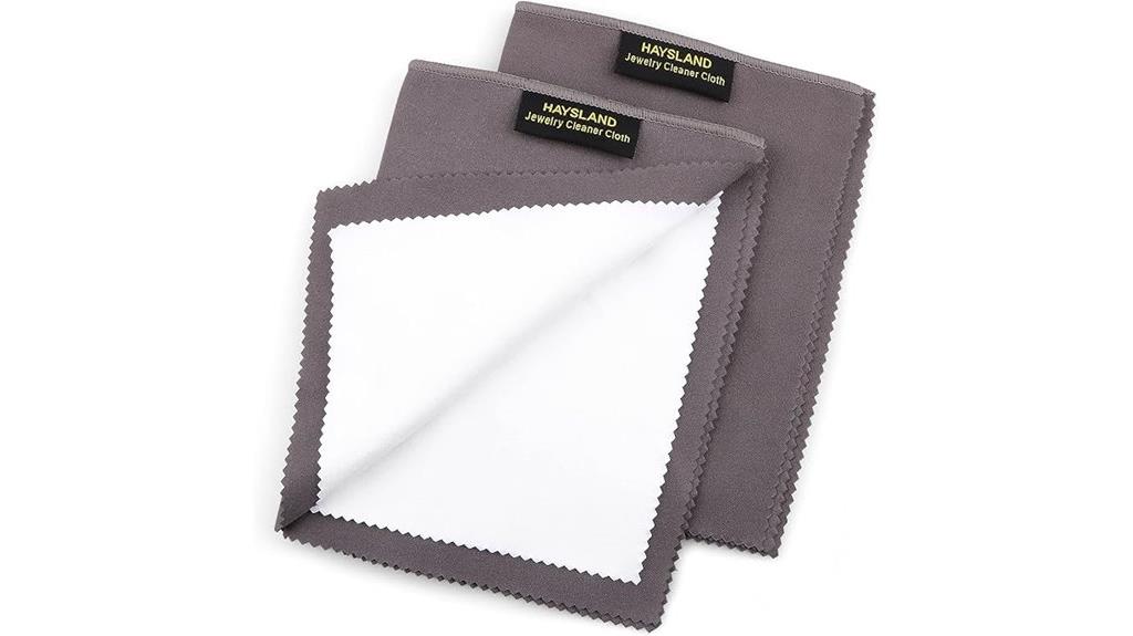 jewelry polishing cloths pack