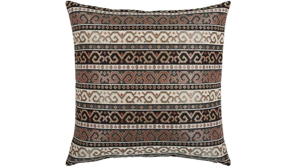 kilim khaki green cover